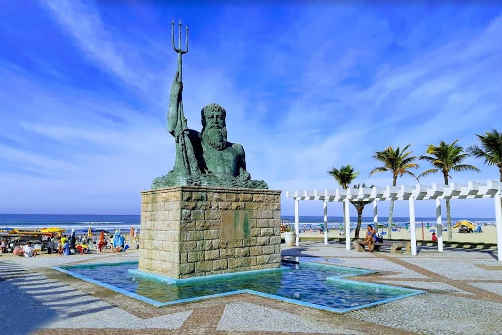 Appartement Praia Grande -Ocian Rio D'Ouro Ape 70Mt Do Mar Extérieur photo